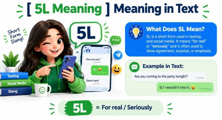 5L Meaning in Text