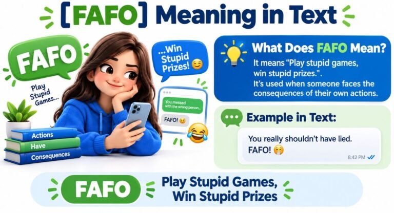 FAFO Meaning in Text