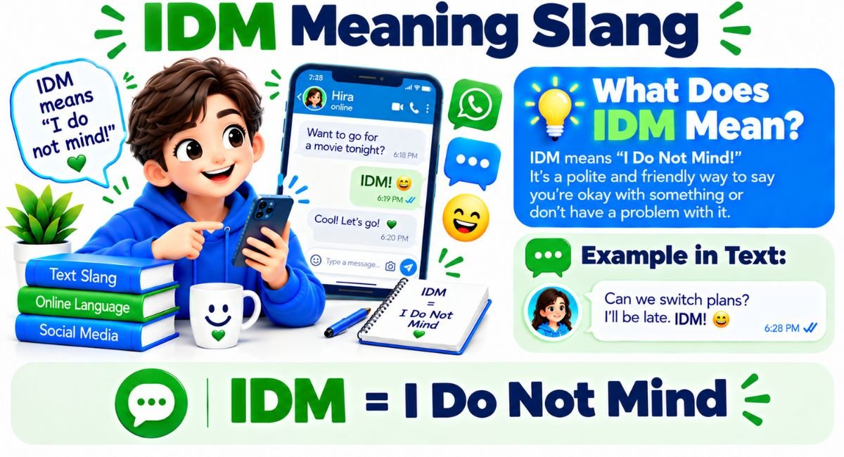 IDM Meaning Slang