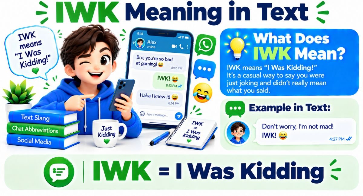 IWK meaning in text