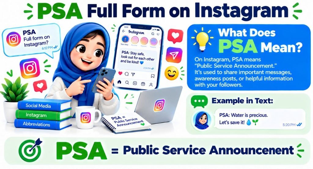 PSA Full Form on Instagram