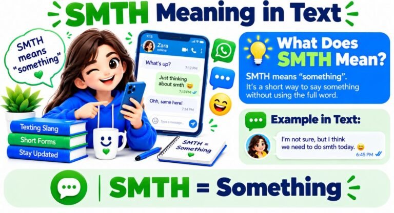 SMTH Meaning in Text