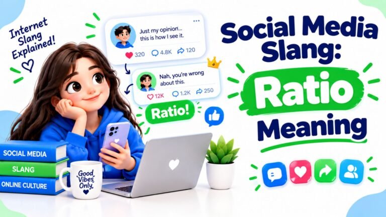 Social media slang ratio meaning showing a reply receiving more engagement than an original post