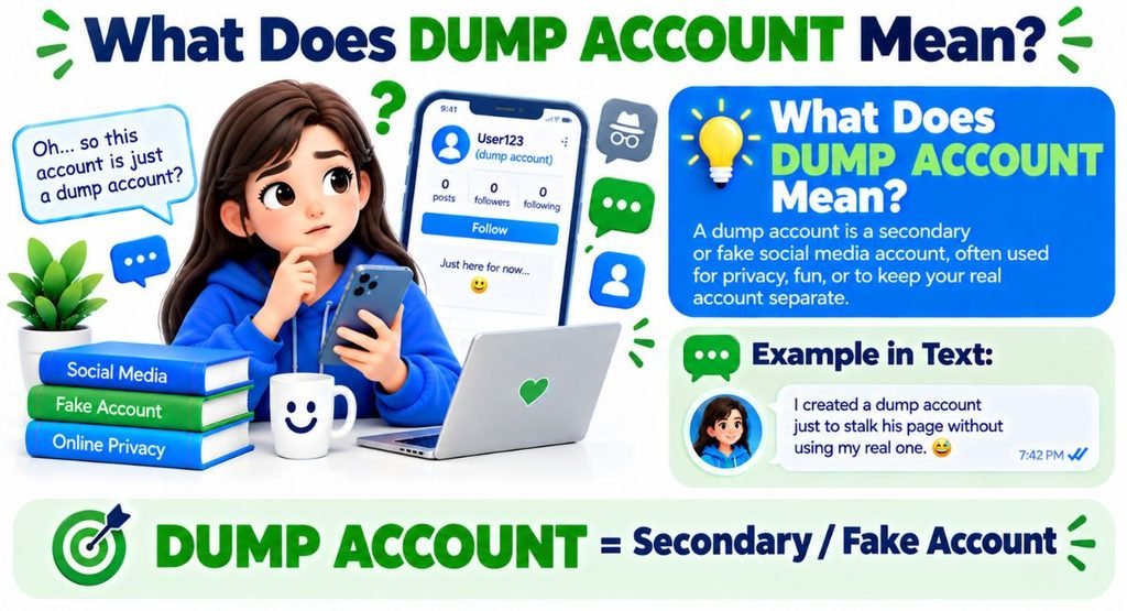 What Does DUMP ACCOUNT Mean?