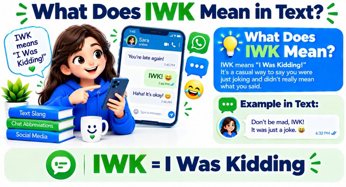 What Does IWK Mean in Text?