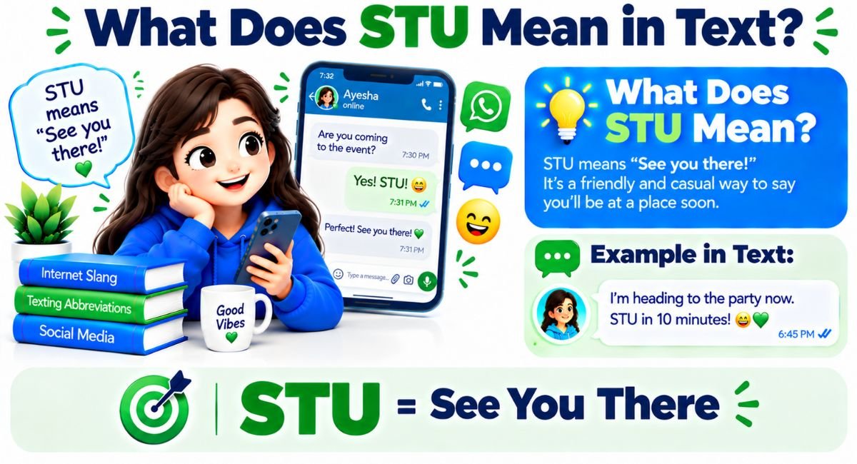 What Does STU Mean in Text?