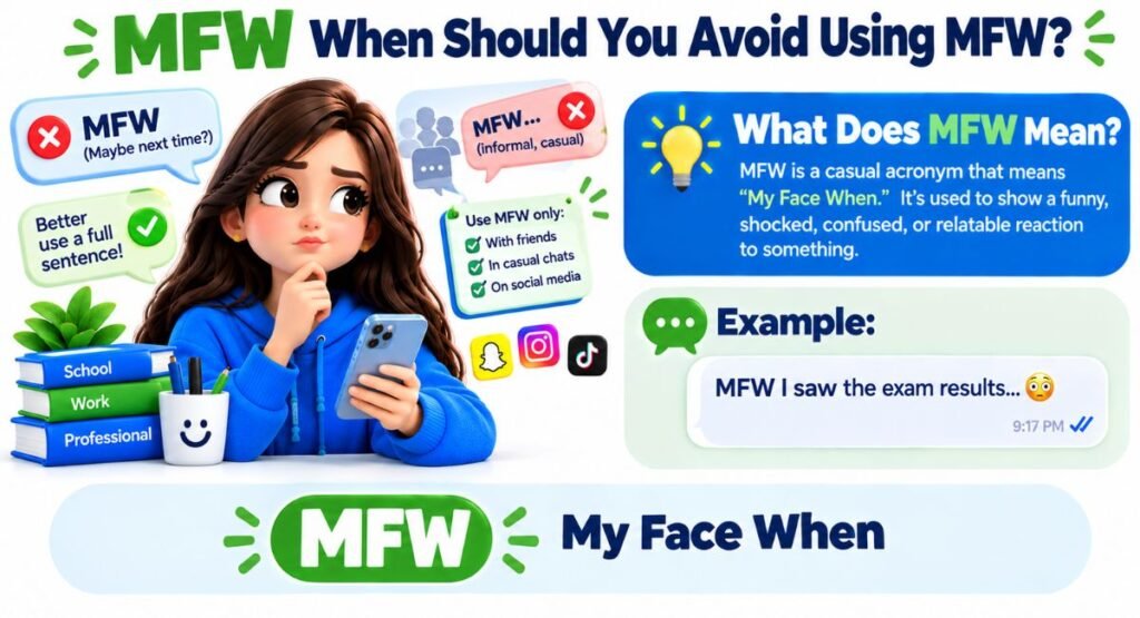 When Should You Avoid Using MFW?