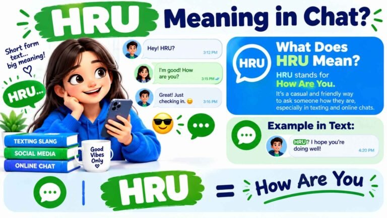 HRU Meaning in Chat
