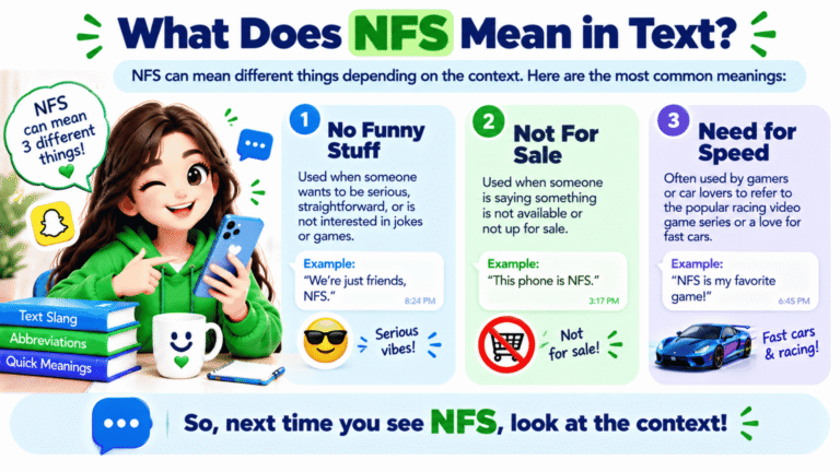 NFS mean in text