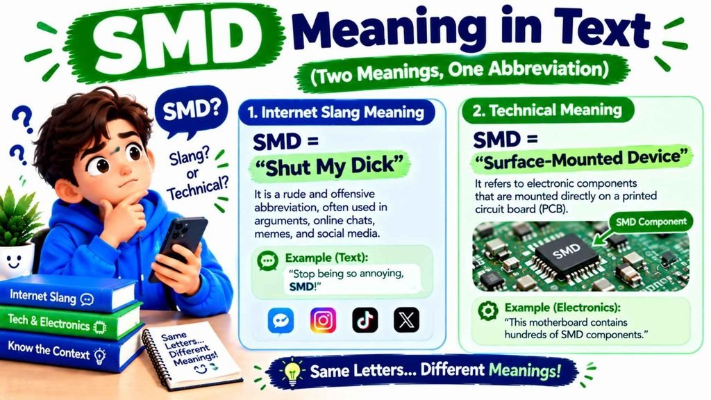 SMD Meaning Text