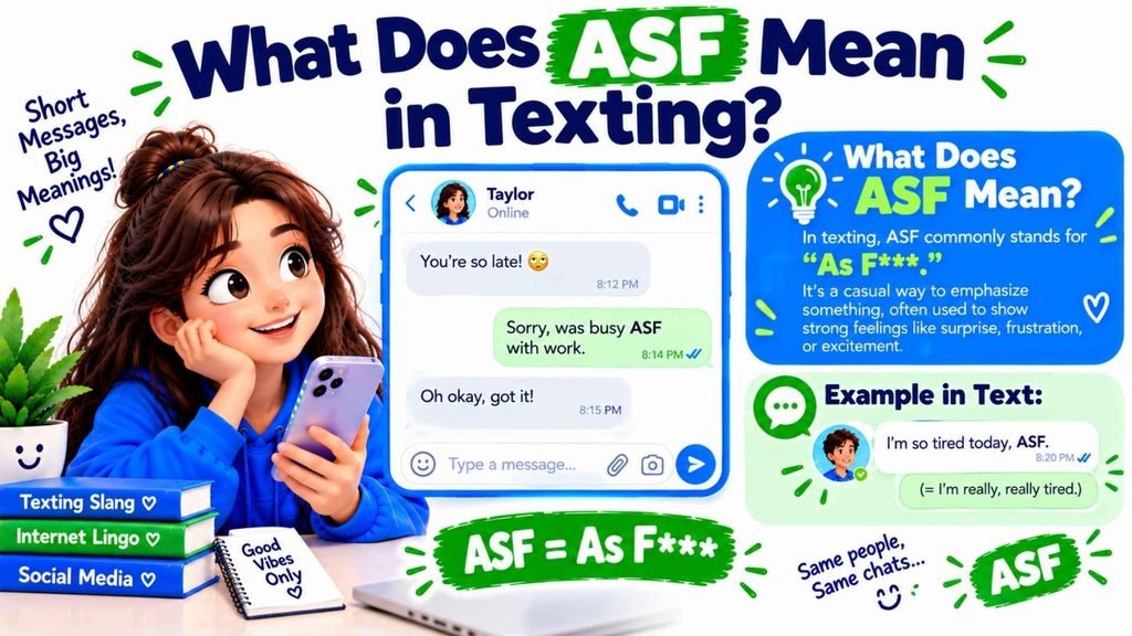 What Does ASF Mean in Texting