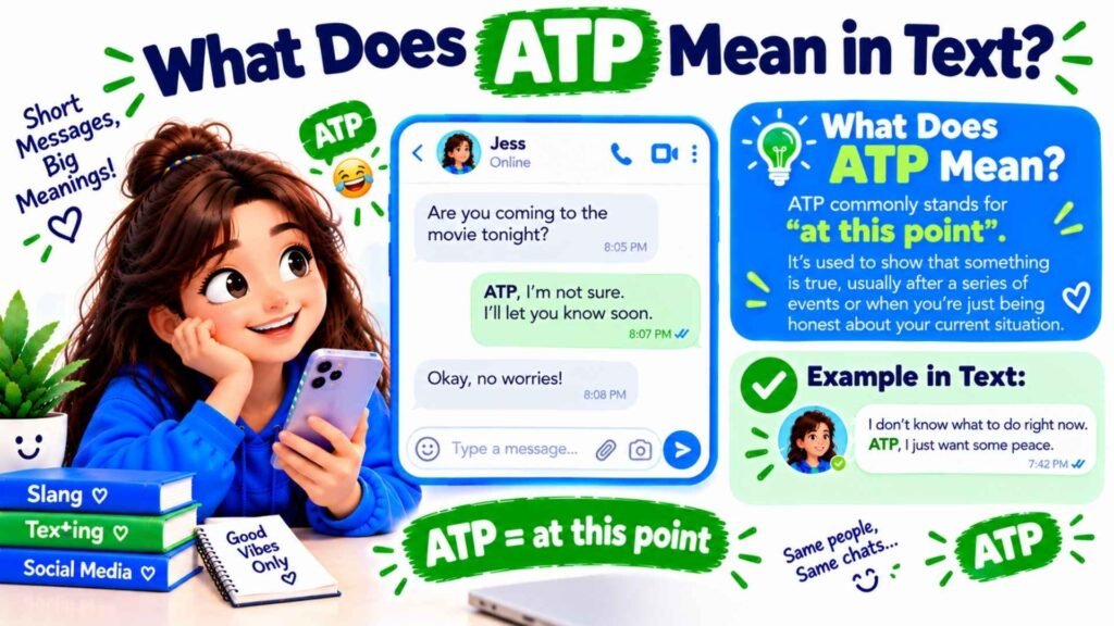 What Does ATP Mean in Text?