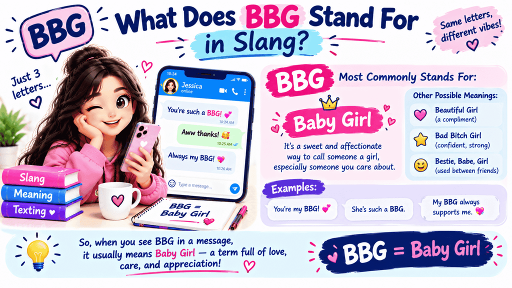 What Does BBG Stand For in Slang?