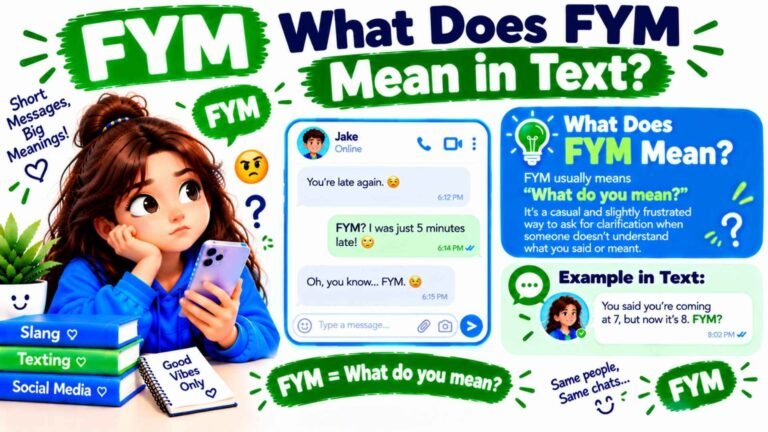 What Does FYM Mean in Text?