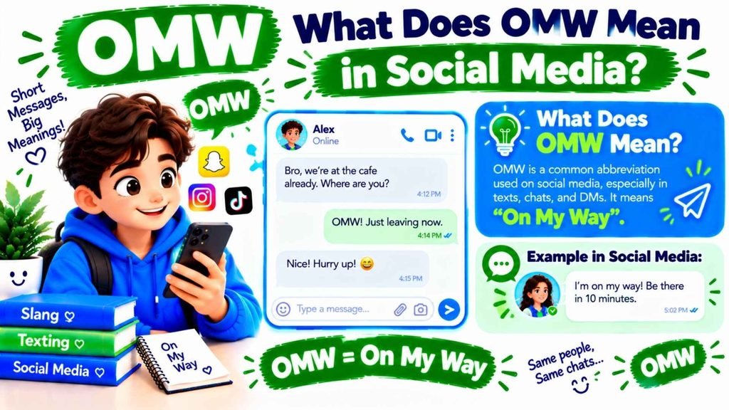 What Does OMW Mean in Social Media