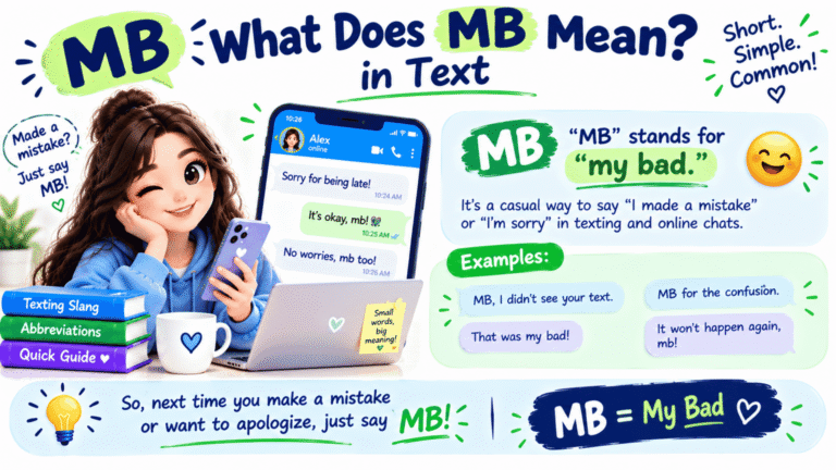 What MB Mean in Text?
